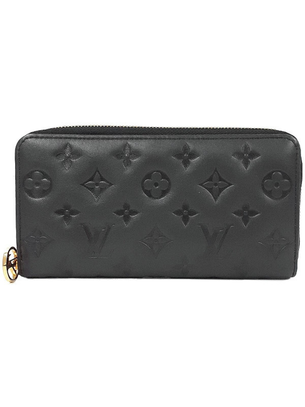 Louis Vuitton Monogram Zippy Wallet Round Zipper Long